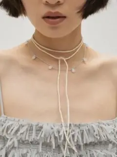 7日まで限定セール ELLIE × C'esoi パールネックレス ゴールド - メルカリ