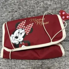 ミニーマウス トラベルポーチ 赤