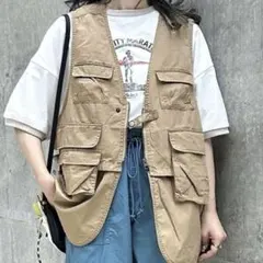 niko and… 3WAYフィッシングベスト ベージュ5月14日までの販売