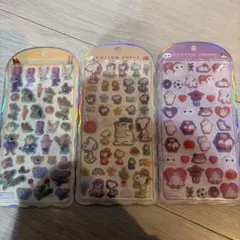 コットンパフィシール　ズートピア　スヌーピー　ベイマックス