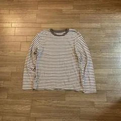 00s archive マルチボーダー ロンT グレー y2k グランジ