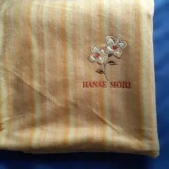 HANAE MORI フラットシーツ シングル 花柄刺繍