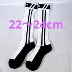 未使用　ZETT　22～24cm　ソフト　ソックス　ネイビーのサムネイル