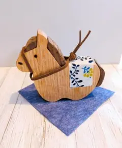 馬の飾り　(木製　カジュアル)