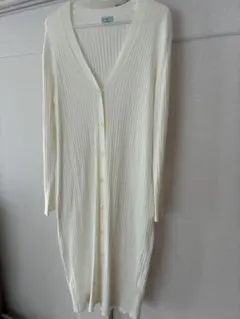 【組曲】ロングカーディガン♪ワンピース M