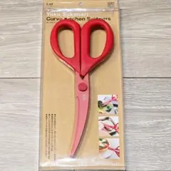 【新品未使用品】貝印 カーブキッチンバサミのサムネイル