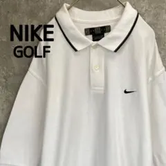 【状態◯】NIKE ゴルフ 半袖 ポロシャツ ワンポイント 古着 メンズウェアのサムネイル