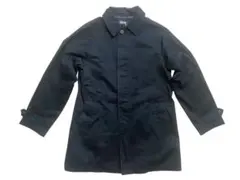 STUSSY ブラック ステンカラーコート All Season Trench – Black | Outerwear | Stüssy Japan