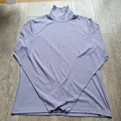 GU ラベンダータートルネックセーター XL