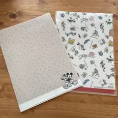 ミッキー&ミニー トイストーリー ディズニーA4クリアファイル