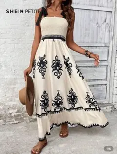 リゾートワンピースXS