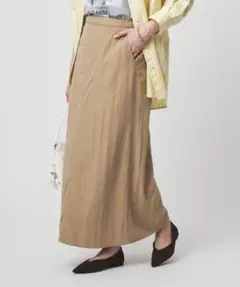 ⭐︎タグ付き⭐︎【IENA】アンティークサテン イージースカート38