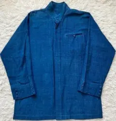 うさとの服　ウサトusaato　ジャケット　コート　インディゴブルー