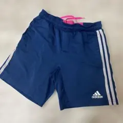 adidas ネイビー ハーフパンツ US S 150