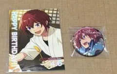 あんスタ 10周年 缶バッジ 朱桜司　バーブロ