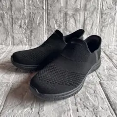 極美品 ✨スケッチャーズ Slip-ins 23.5cm 黒 スリッポン