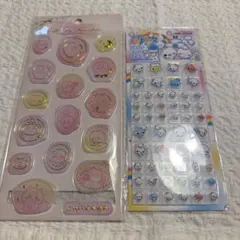 ぷくぷくあわわちゃんドロップブロックシール　ちいかわ　シーリングスタンプ風