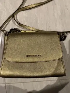 MICHAEL KORS ゴールド ショルダーバッグ