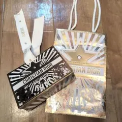 dior 2025 ホリデー限定ショッパー ギフトクラッチ付き