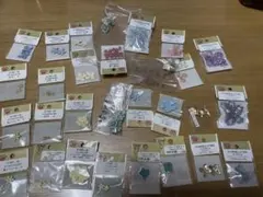 ビーズセット 花 蝶 多色 5種類以上 ⑤