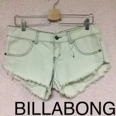 BILLA BONG ビラボン　ショーパン　デニム　白　ホワイト　ジーンズ