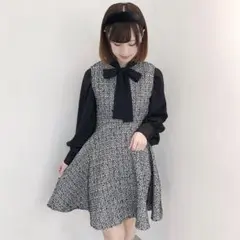 Anmille リボンブラウスセット