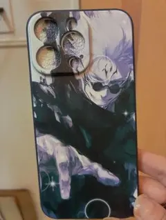 呪術廻戦iPhone15プロマックスケース未使用