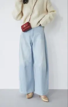 最終値下げです✨ラブティックボンボン　シニカルデニムワイド