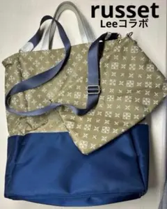 ラシット バッグ ナイロン モノグラム 2way Lee コラボ 蛯原友里のサムネイル