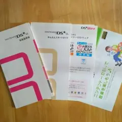 Nintendo DS LL 取扱説明書セット
