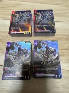 ガンダムカードゲーム スタートデッキ ST07 ST08 4個セット