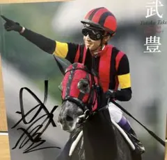 武豊 1999 GI WINNING JOCKEY サインカード 1999 GI WINNING JOCKEY 武豊 サイン入りカード - メルカリ