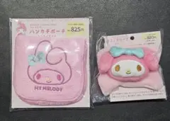 サンリオ　マイメロディ　マイメロ　カフェスリーブ　ハンカチポーチ　カイロ付き