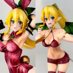 【2体セット】　SAO リーファ　フィギュア　リペイント　小悪魔ver バニー