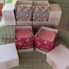 訳あり　グラスキャンドル　アロマキャンドル　ROSES、MAGNOLIA 未使用