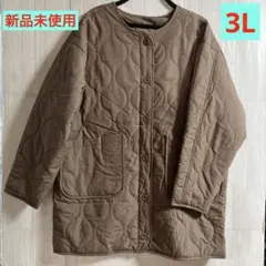 大きいサイズ3l キルティングジャケット3l アウター3l 新品