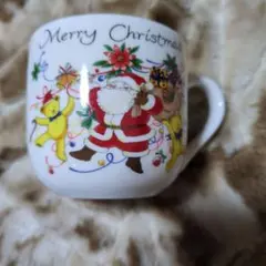 【お値引きしました】クリスマスマグカップ サンタクロース