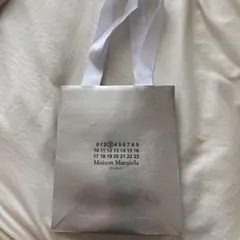 Maison Margiela ショップ袋 シルバー　ホリデー限定
