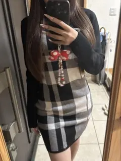 LIP SERVICE ミニワンピ