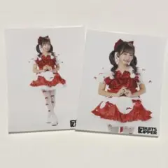 FRUITS ZIPPER 仲川瑠夏 生写真 クリスマス衣装 2024