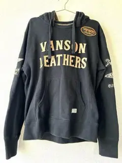 VANSON 40周年記念　パーカー　L ブラックのサムネイル