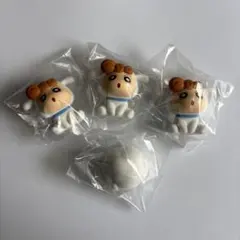 クレヨンしんちゃん ガチャ シロがいっぱい フロッキードール 4点セット