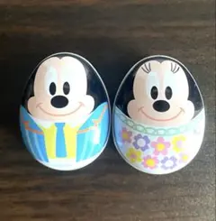 ディズニーキャラクター　エッグ型缶　2個セット　東京ディズニーリゾート