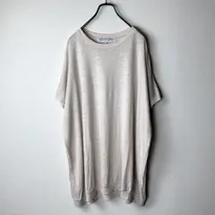 ミディウミ　ドルマン　リラックス　Tシャツ　ベージュ　麻　リネン