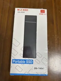 ポータブルSSD 2TB SHL-R320 USB 3.1