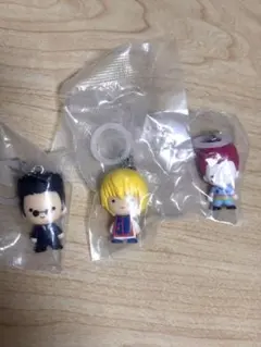 HUNTER×HUNTER ガチャめじるしチャーム/クラピカ/ヒソカ/レオリオ