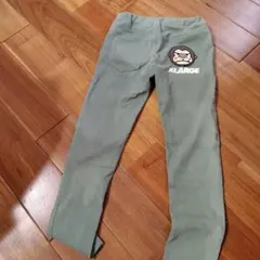 XLARGE KIDS オリーブグリーン ロングパンツ