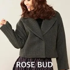 ROSE BUD /  rib collar jacketのサムネイル