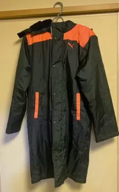 PUMA(プーマ) ベンチコート 長丈 防寒 サッカー 160