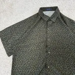 【40】アーバンリサーチ ☆ レオパード柄 半袖シャツ ヒョウ柄　豹柄　Lサイズのサムネイル